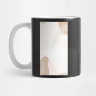 Geometric Harmony: Aesthetic Abstract Watercolors Mug